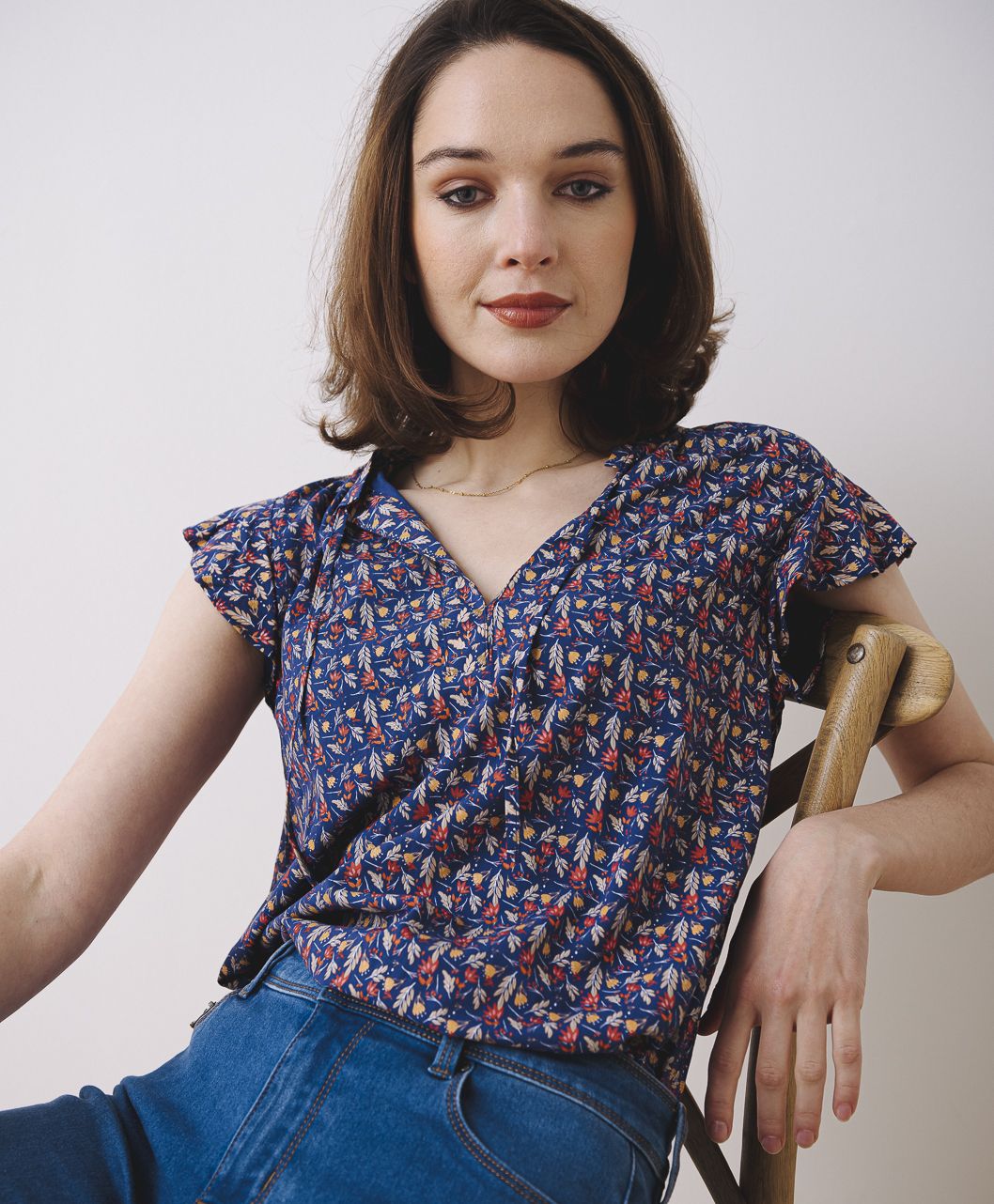 Blouse MYRTILLE