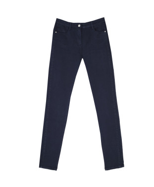 Pantalon LOUISE - Pantalon slim push-up 5 poches -  Marine - C'est Beau la Vie