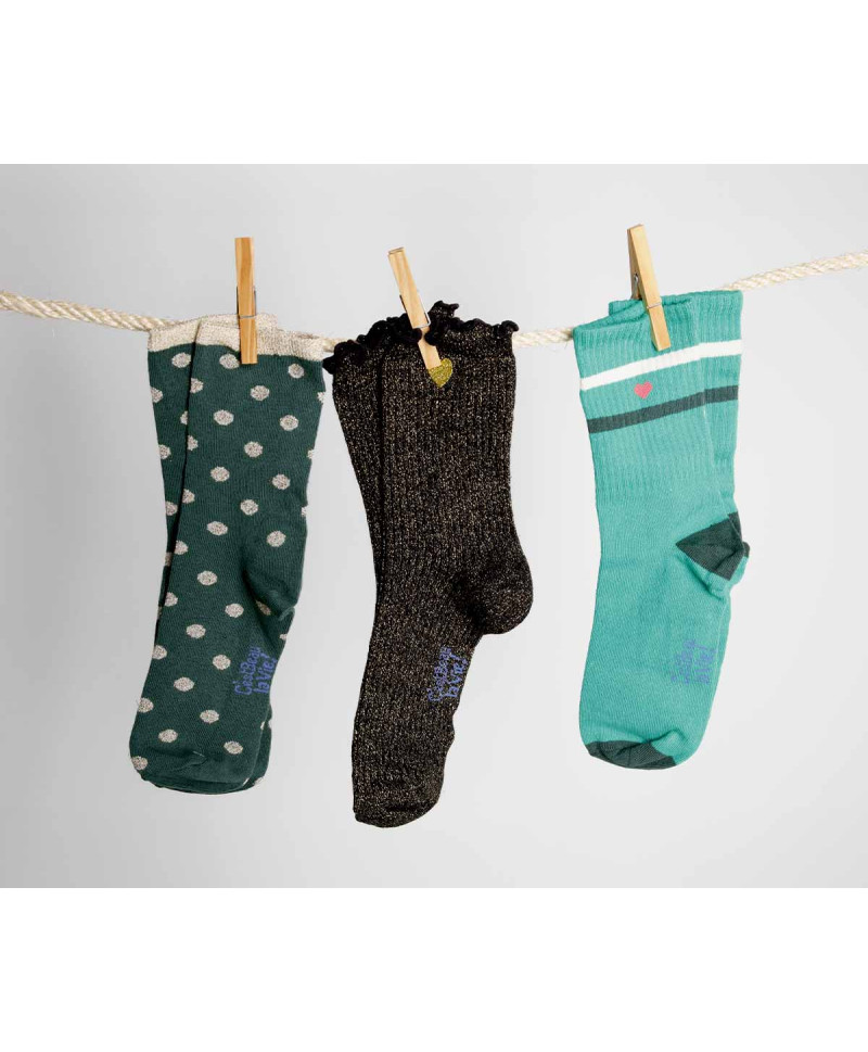 Coffret de chaussettes PISTACHE