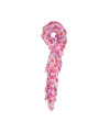 Foulard LOUNA imprimé fleurs fantaisie - Rose - C'est Beau la Vie
