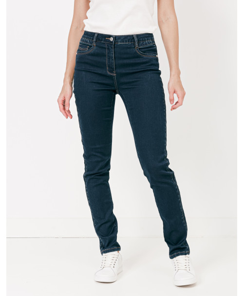 Jean MATHILDE slim power stretch bouton métal - Brut - C'est Beau la Vie Jean MATHILDE slim power stretch bouton métal - Brut - C'est Beau la Vie