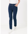 Jean VICTORIA slim power stretch 3 boutons métal taille haute - Brut - C'est Beau la Vie