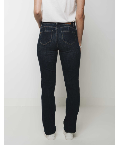 Jean MARION coupe slim push-up bouton métal - Brut - C'est Beau la Vie