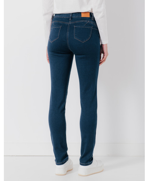 Jean MATHILDE slim power stretch bouton métal - Stone - C'est Beau la Vie Jean MATHILDE slim power stretch bouton métal - Stone - C'est Beau la Vie