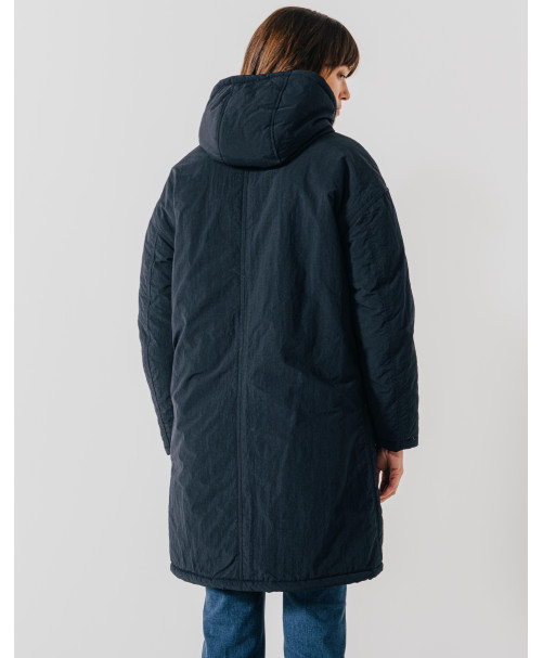 Parka PERLE - Parka longue manches longues à capuche -  Marine - C'est Beau la Vie