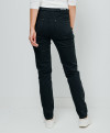 Jean VICTORIA  - Jean coupe slim powerstretch 7/8ème -  Noir - C'est Beau la Vie