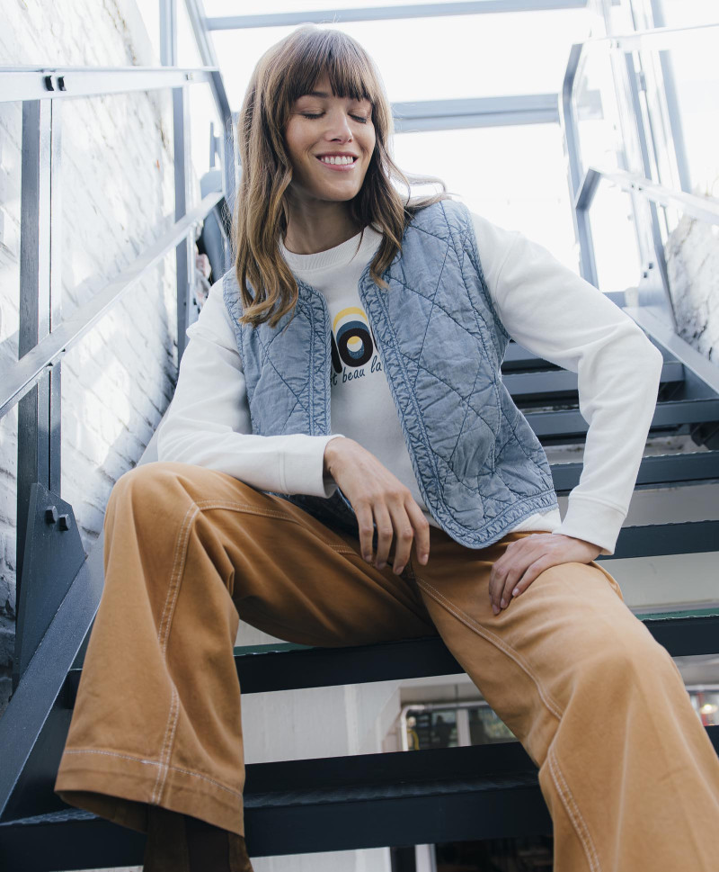 Veste SABINE - Veste sans manches matelassée -  Bleached - C'est Beau la Vie