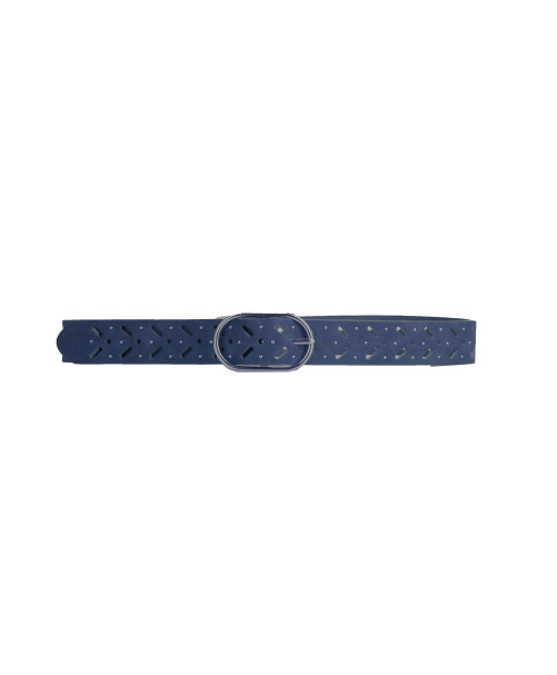 Ceinture BRIGHTON - Ceinture perforée et clous -  Marine - C'est Beau la Vie