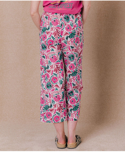 Pantalon MOSAIQUE  - Fushia | C'est Beau la Vie