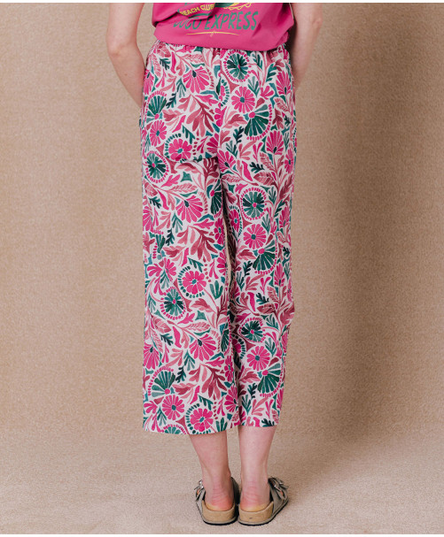 Pantalon MOSAIQUE  - Fushia | C'est Beau la Vie