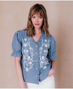 Chemise SERVANE  - Blue | C'est Beau la Vie