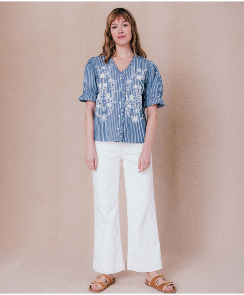 Chemise SERVANE  - Blue | C'est Beau la Vie