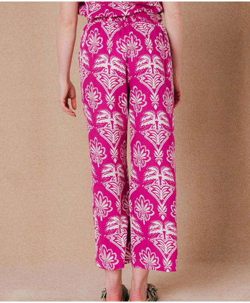 Pantalon IDYLLA  - Raisin | C'est Beau la Vie