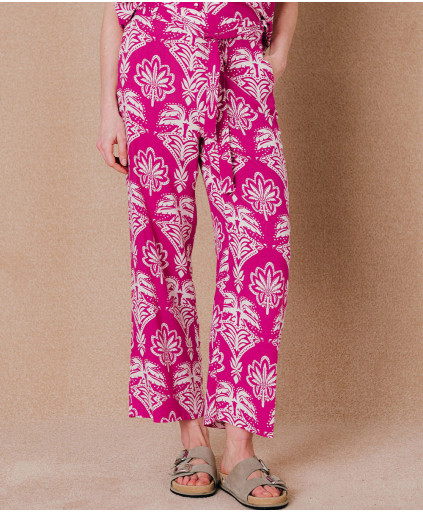 Pantalon IDYLLA  - Raisin | C'est Beau la Vie