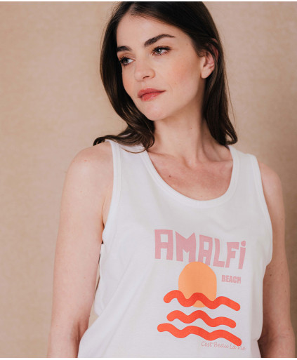 Débardeur AMALFI - Ecru | C'est Beau la Vie