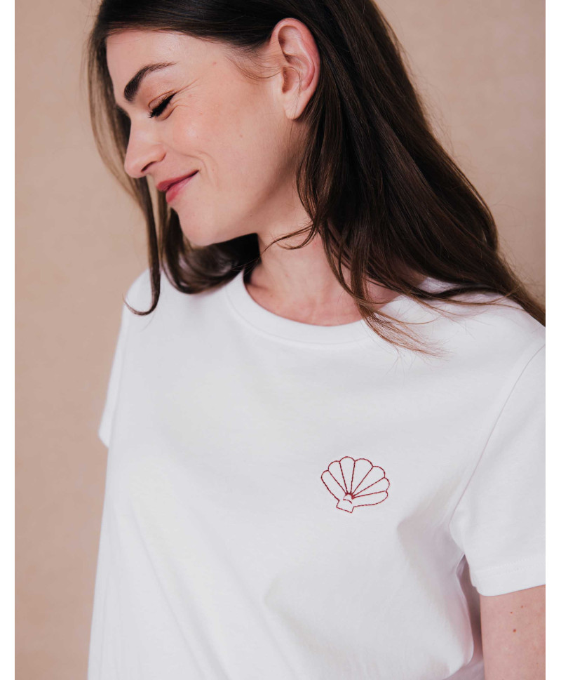 Tee-shirt CANNELLE - Blanc | C'est Beau la Vie