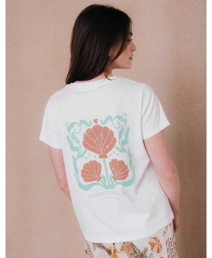 Tee-shirt CANNELLE - Blanc | C'est Beau la Vie