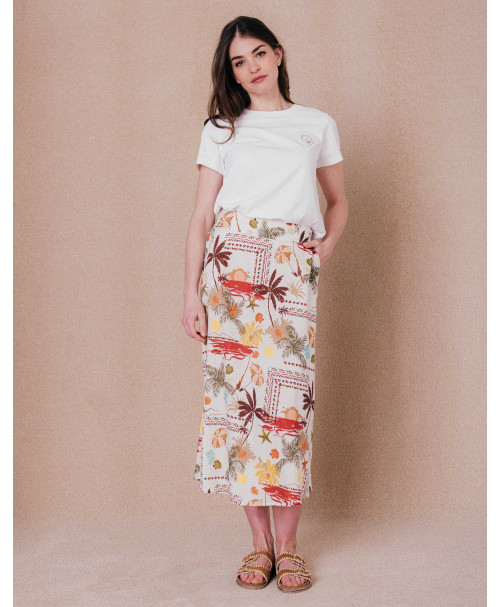 Tee-shirt CANNELLE - Blanc | C'est Beau la Vie