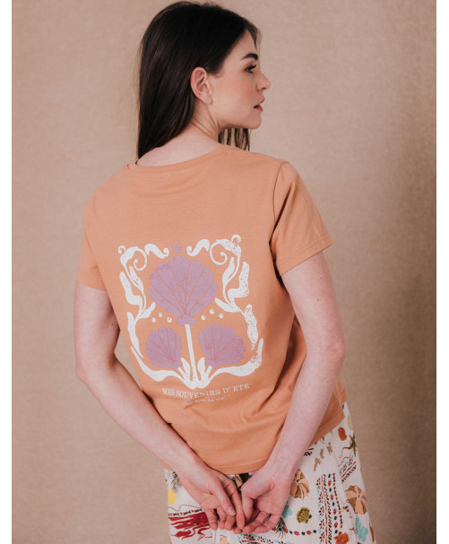 Tee-shirt CANNELLE - Terre rousse | C'est Beau la Vie
