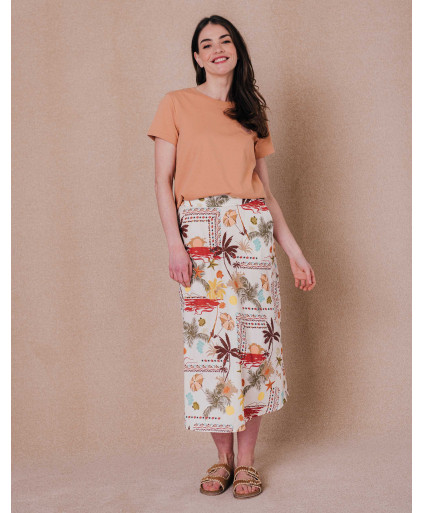 Tee-shirt CANNELLE - Terre rousse | C'est Beau la Vie