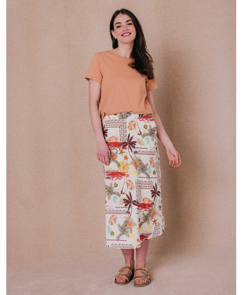 Tee-shirt CANNELLE - Terre rousse | C'est Beau la Vie