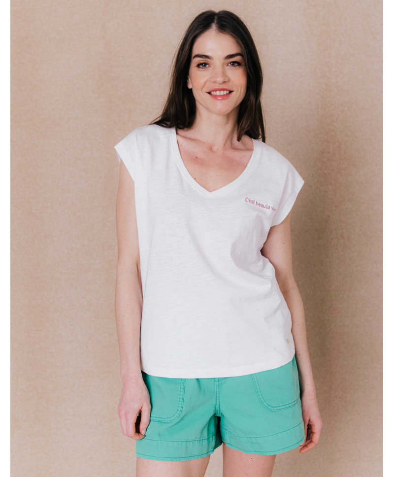 Débardeur MARGOT - Blanc | C'est Beau la Vie
