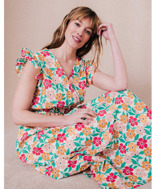 Robe FRIMOUSSE  - Menthol | C'est Beau la Vie