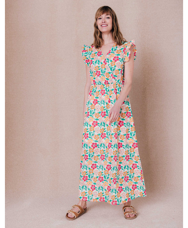 Robe FRIMOUSSE  - Menthol | C'est Beau la Vie