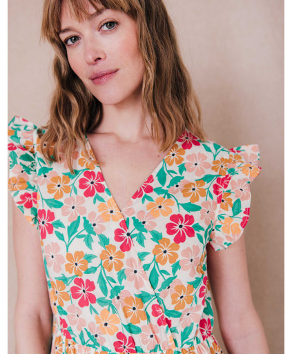 Robe FRIMOUSSE  - Menthol | C'est Beau la Vie