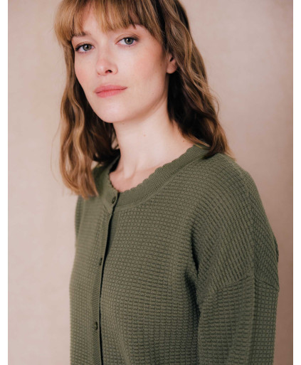 Gilet FENOUIL - Kaki | C'est Beau la Vie