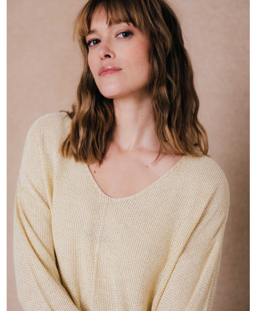 Pull TANZANIE - Blond | C'est Beau la Vie