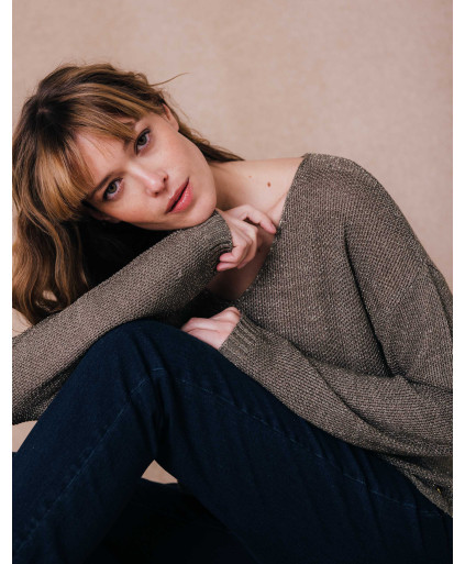 Pull TANZANIE - Kaki | C'est Beau la Vie