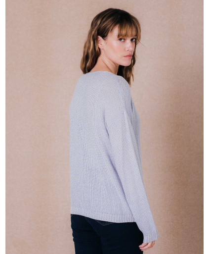 Pull TANZANIE - Ciel  | C'est Beau la Vie