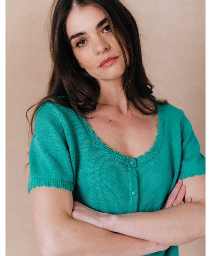 Gilet ISEULT - Menthe | C'est Beau la Vie