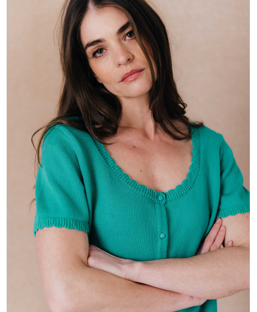 Gilet ISEULT - Menthe | C'est Beau la Vie