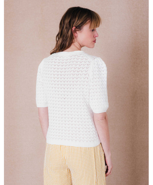 Gilet BLANDINE - Blanc | C'est Beau la Vie