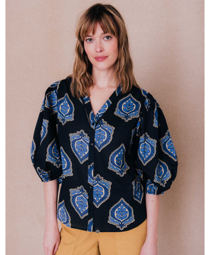 Blouse SERENA - Blue | C'est Beau la Vie